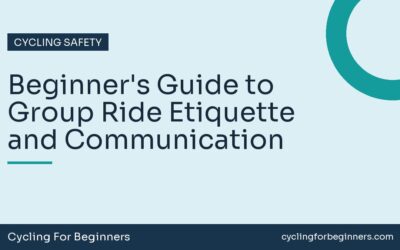 Beginner’s Guide to Group Ride Etiquette and Communication