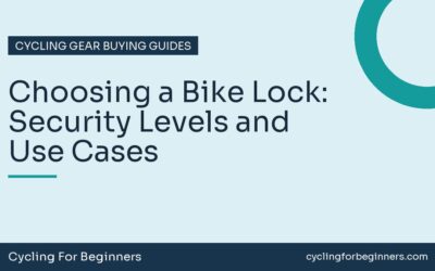 Choosing a Bike Lock: Security Levels and Use Cases